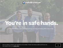 Tablet Screenshot of melvilleandwhitson.com